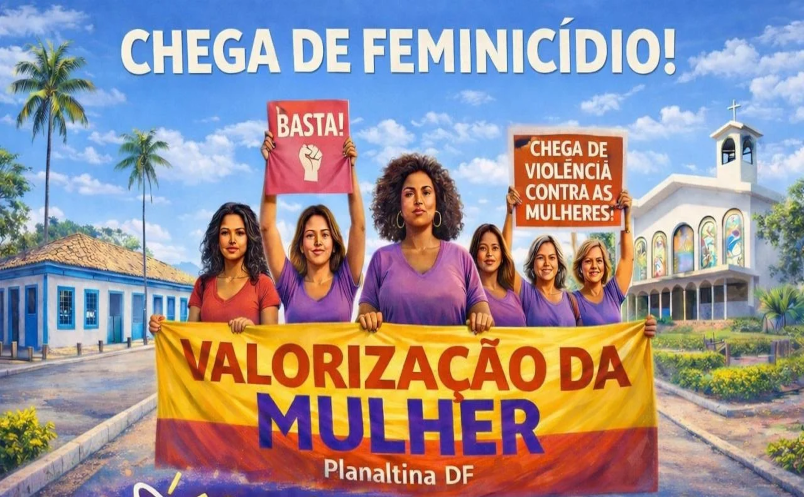 Planaltina recebe caminhada em valorização das mulheres neste sábado (21)