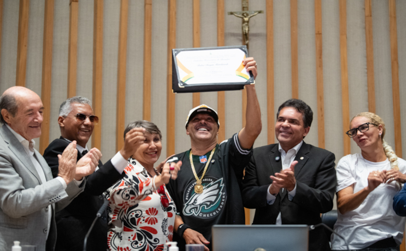 Rapper Daher Chagas Mittelstaedt é o novo cidadão honorário de Brasília