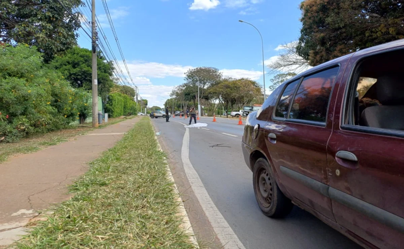 Homem de 56 anos morre atropelado no Lago Sul